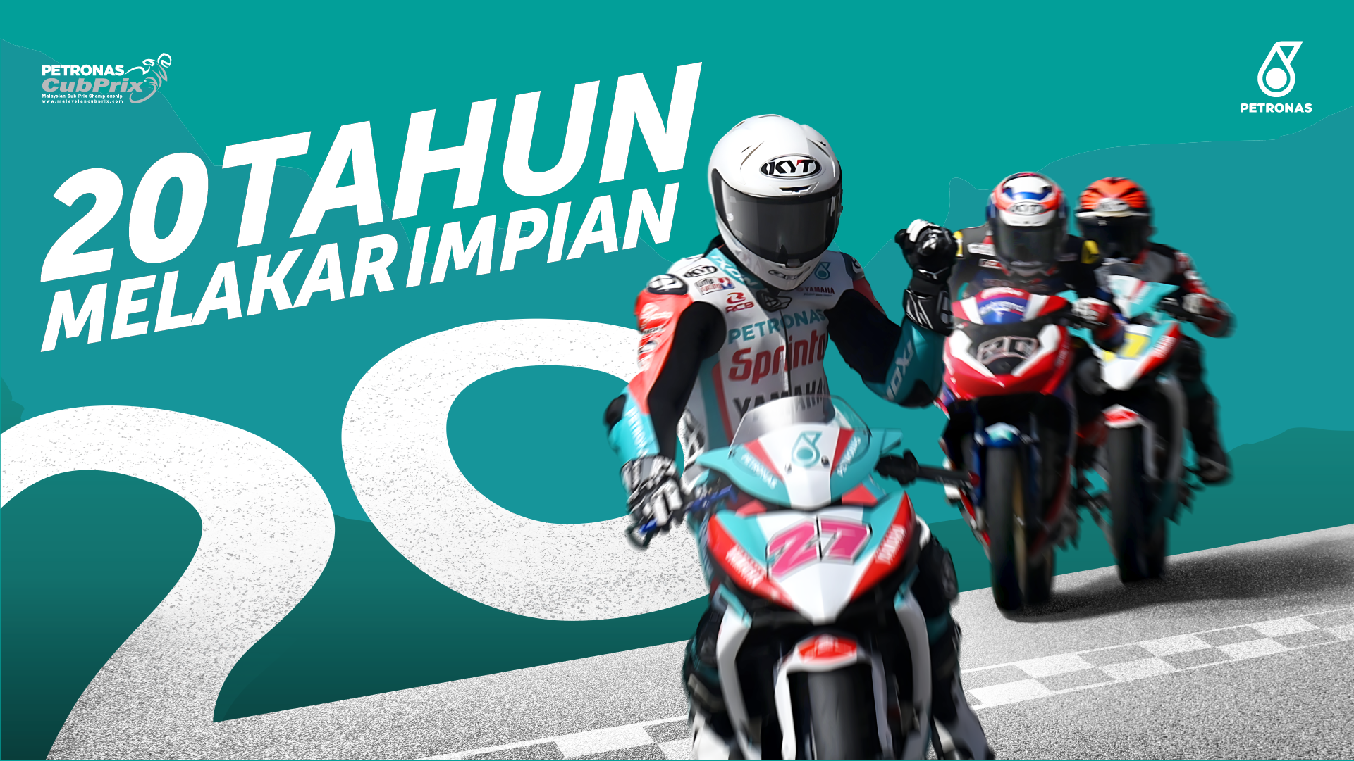 20 Years of Revving with PETRONAS Malaysian Cub Prix PETRONAS FLOW